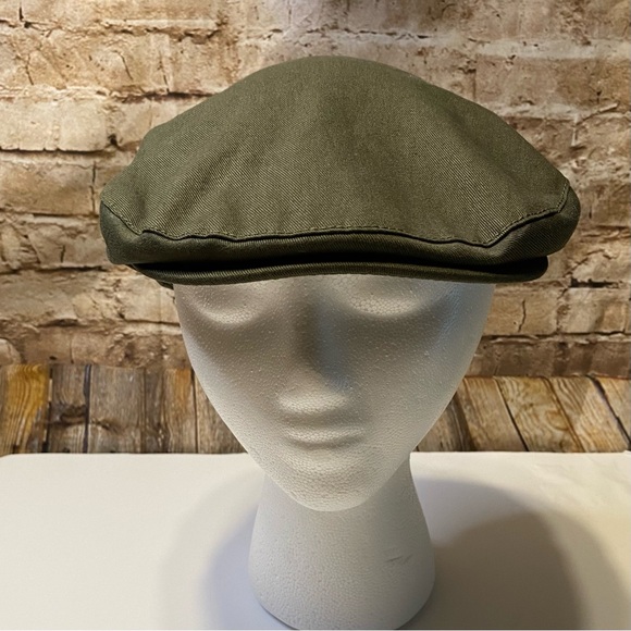 Men’s Classic News Boy Flat Hat -Army Green - Picture 3 of 13